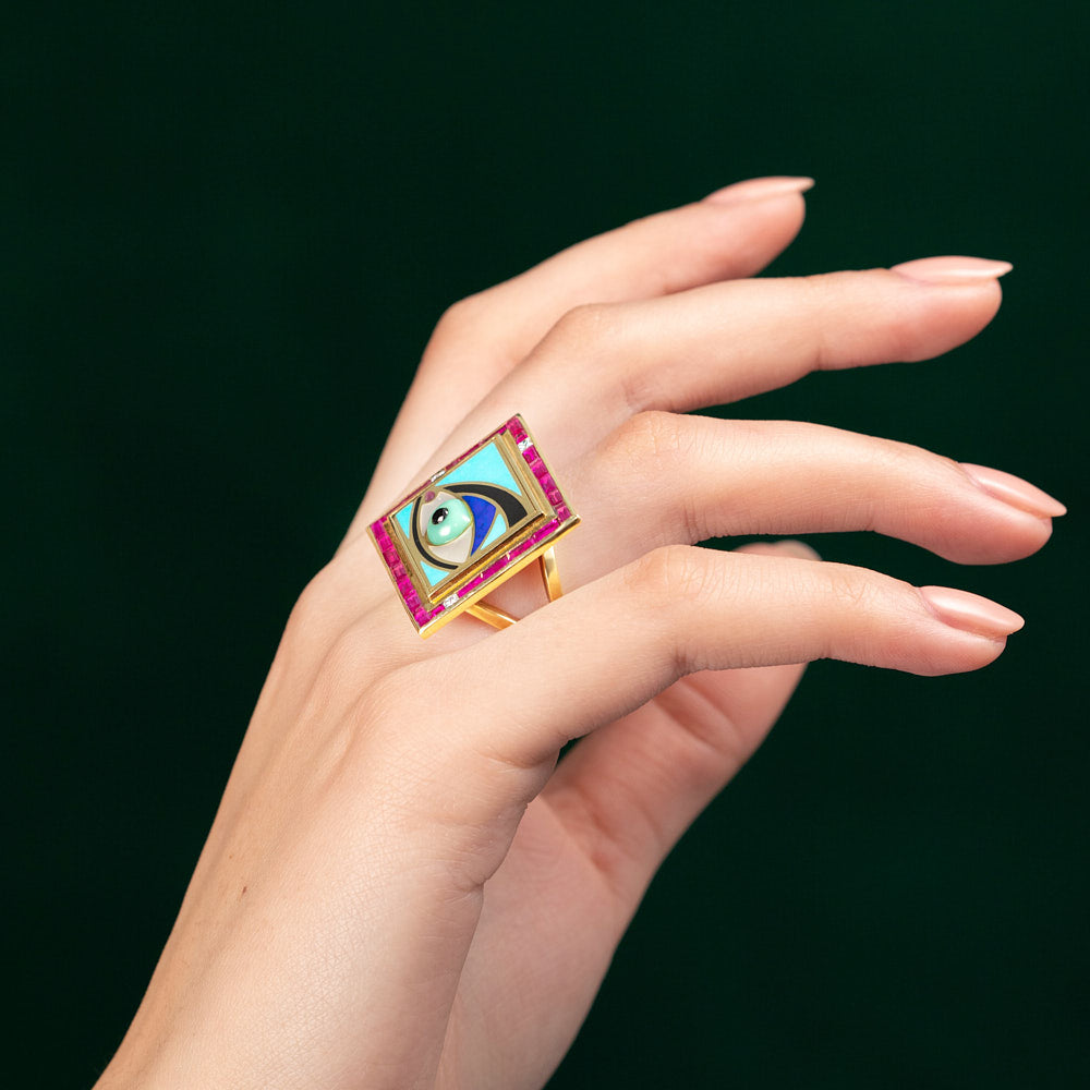 Cosmic Eye Ring