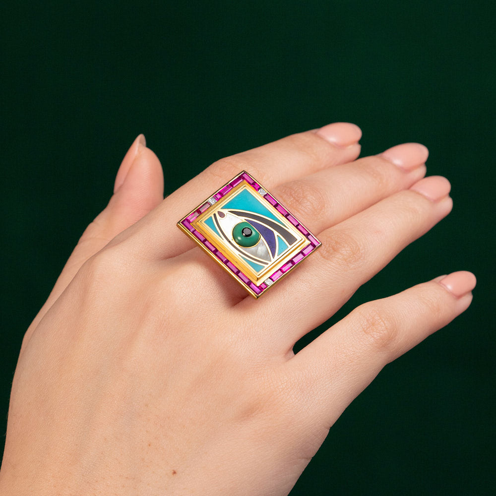 Cosmic Eye Ring