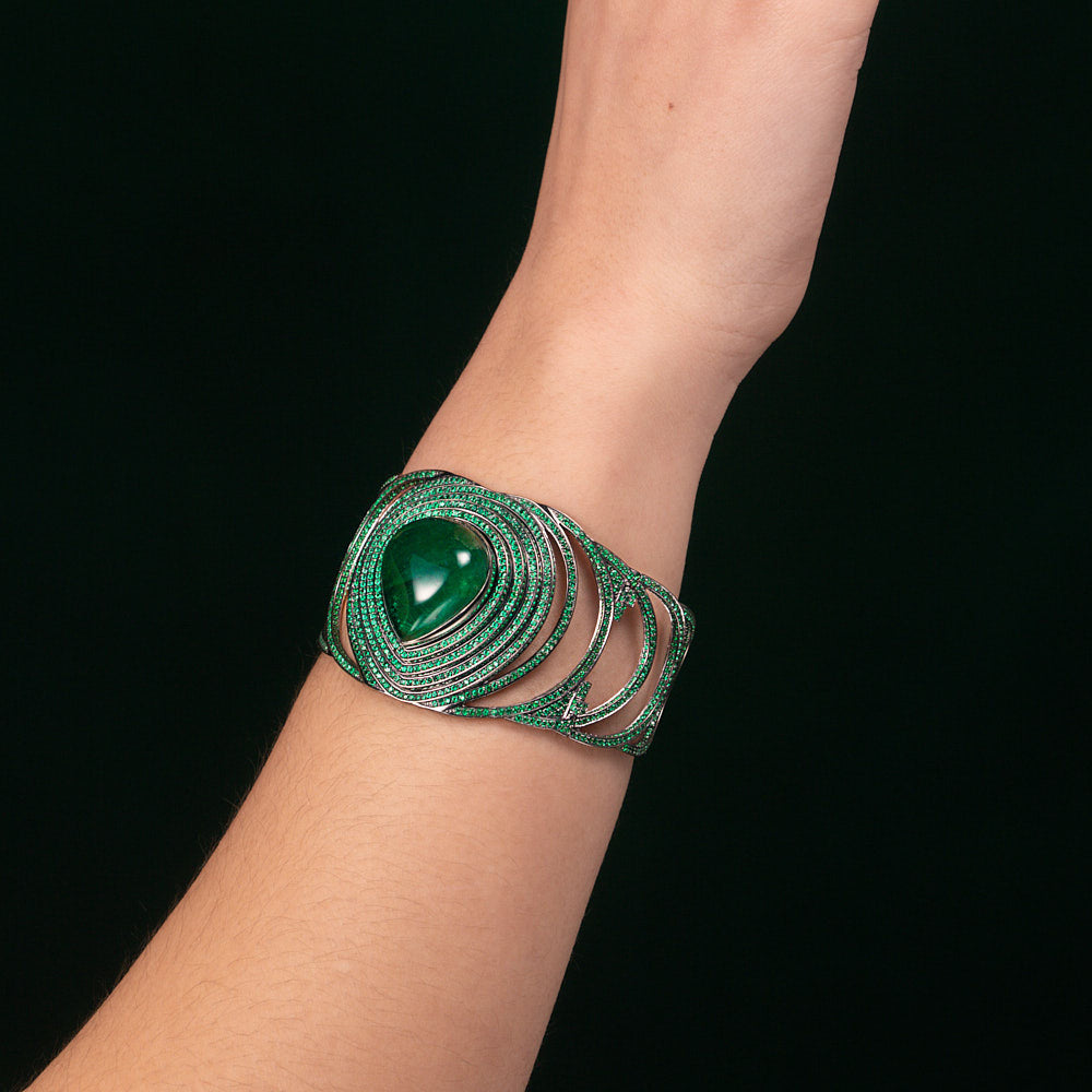 Green Vibration Cuff