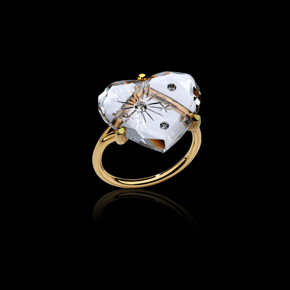 Heartstar Ring