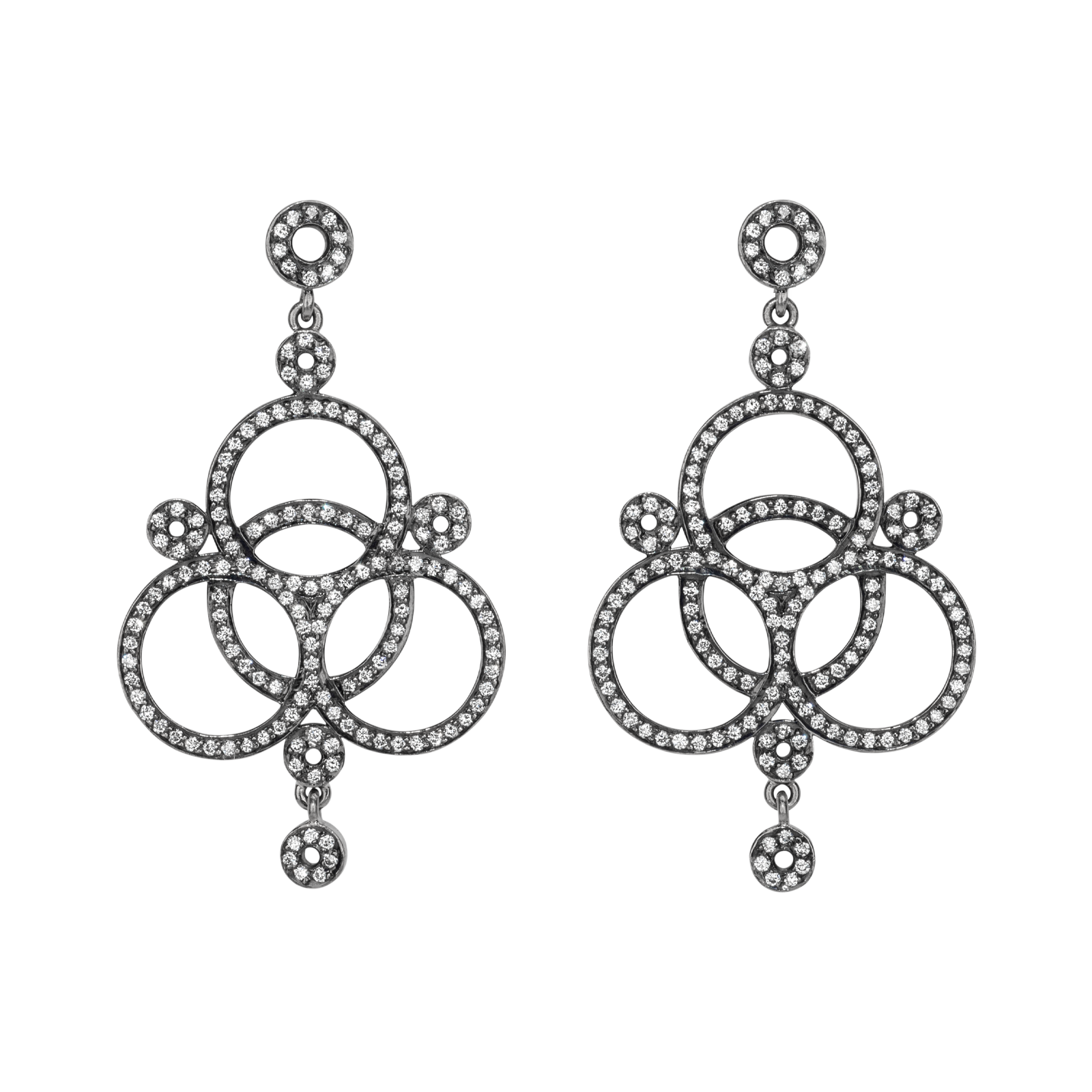 Love Knot Diamond Earrings