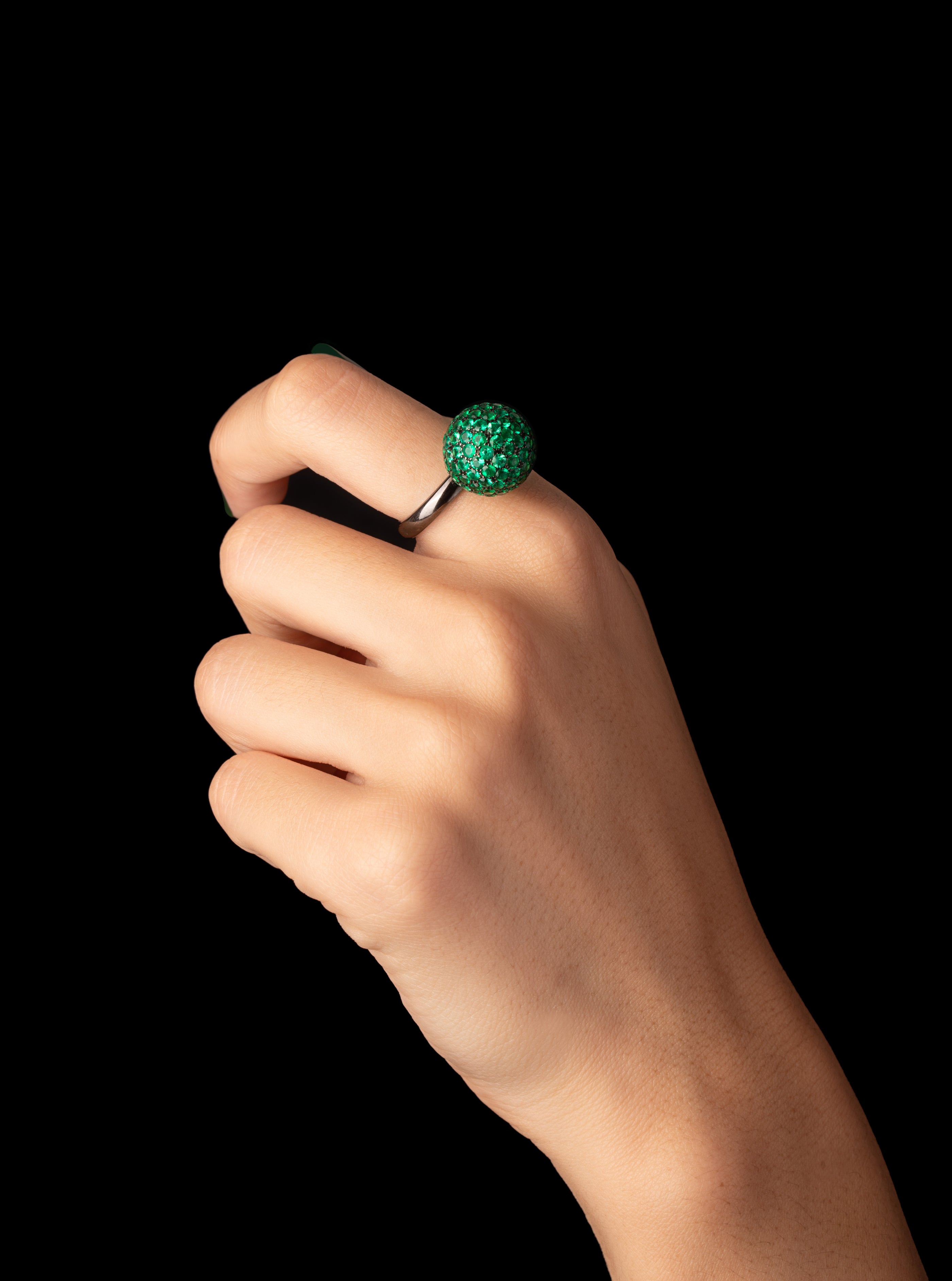 Mirror Ball Ring