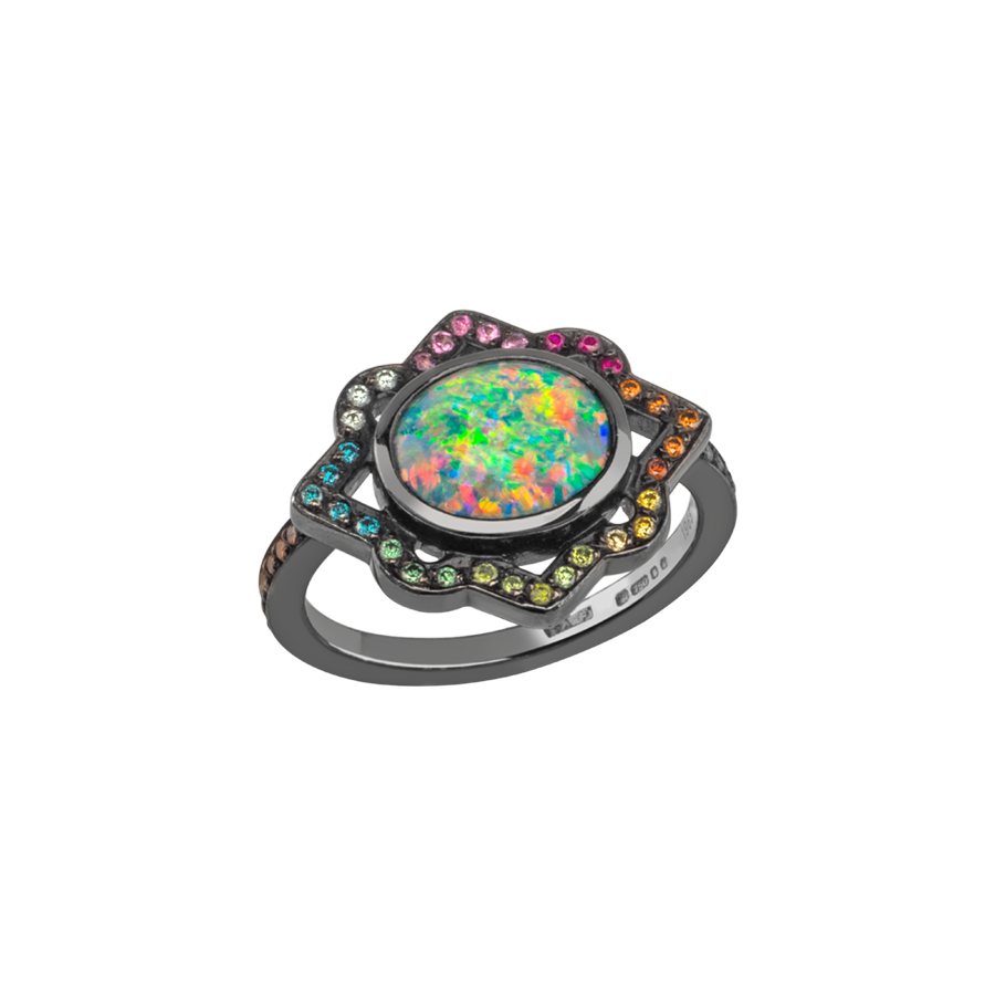 Nova Opal Ring