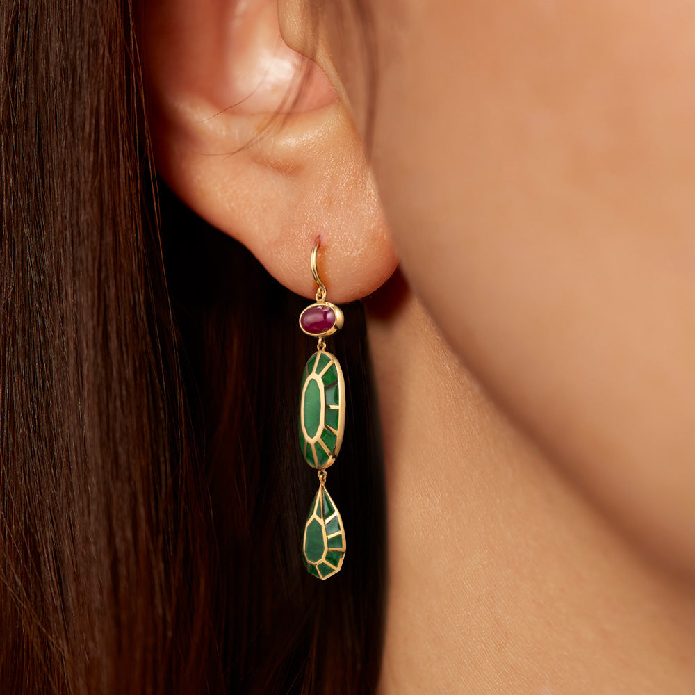 Real Fake Earrings