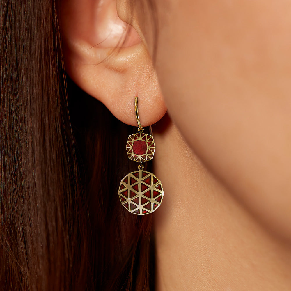 Real Fake Earrings