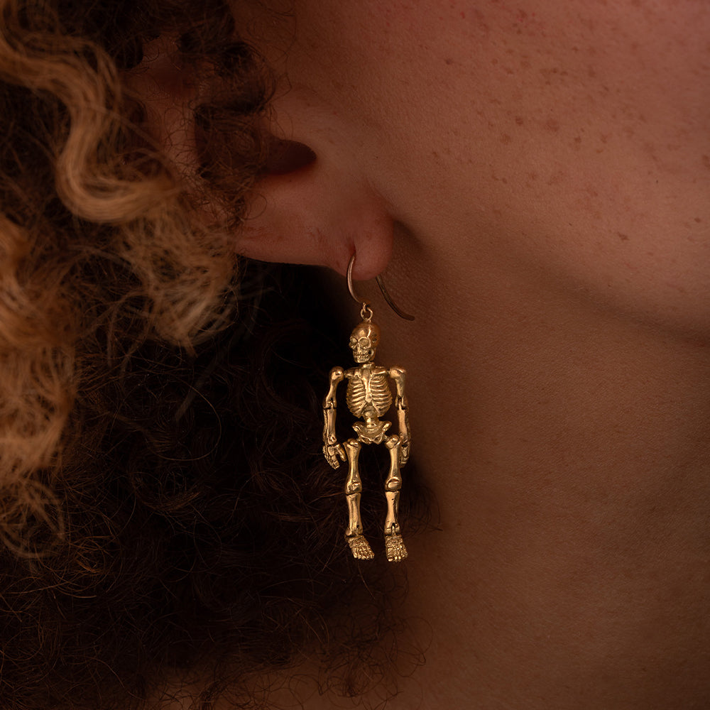 Skeleton Earrings