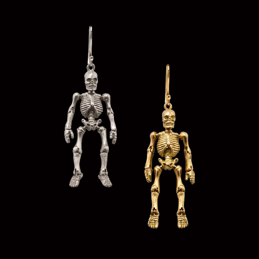Skeleton Earrings