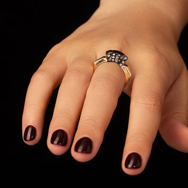 Round Cut Split Ring