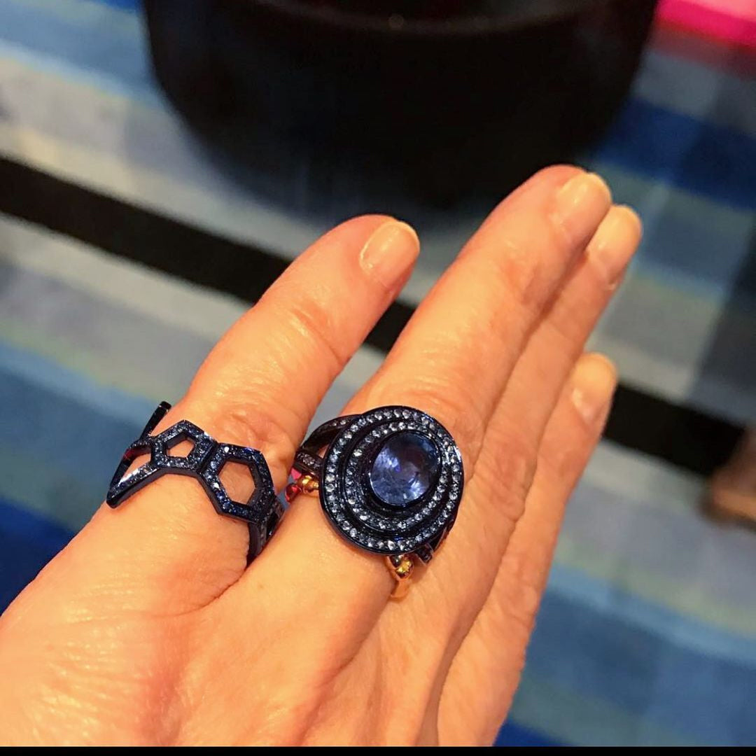 Blue Band Ring