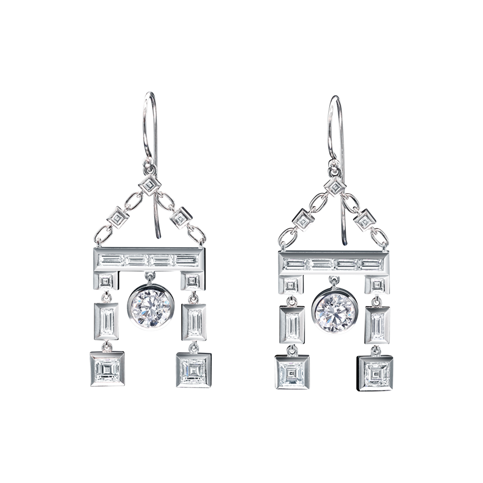 Cleopatra Diamond Earrings