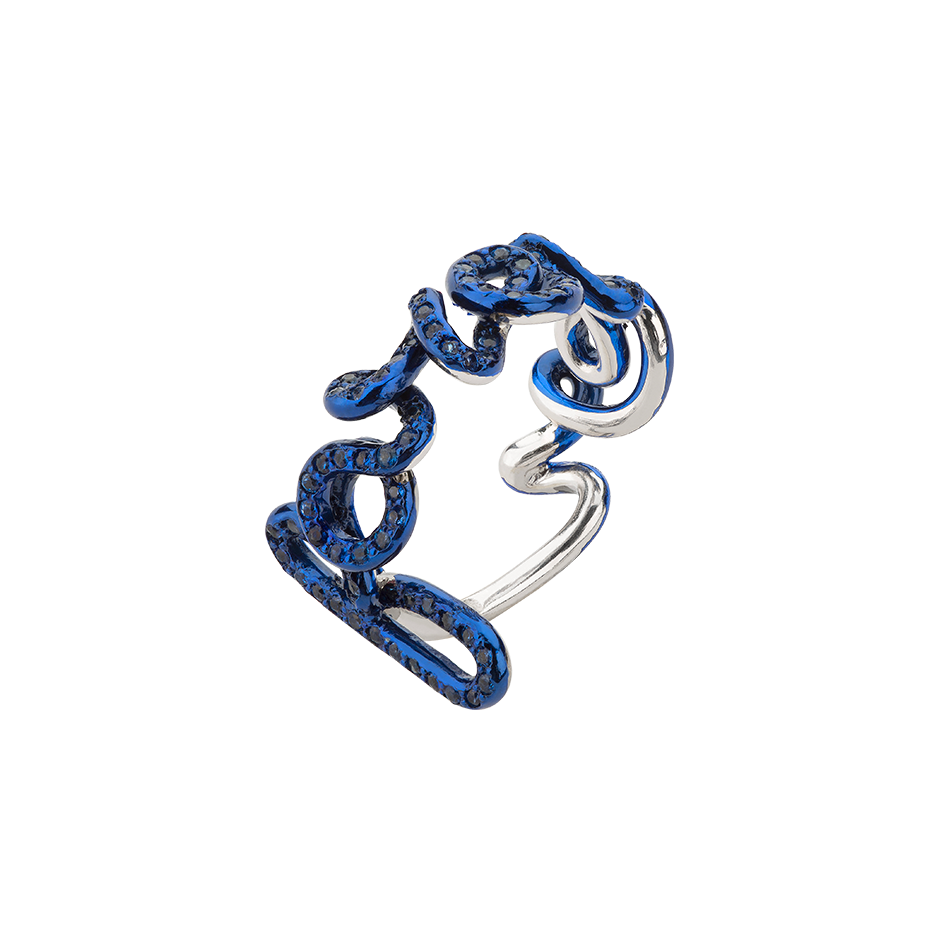 Pave Written Rings