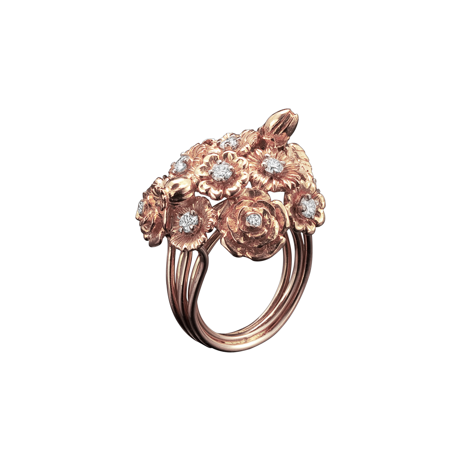 Posy Diamond Ring