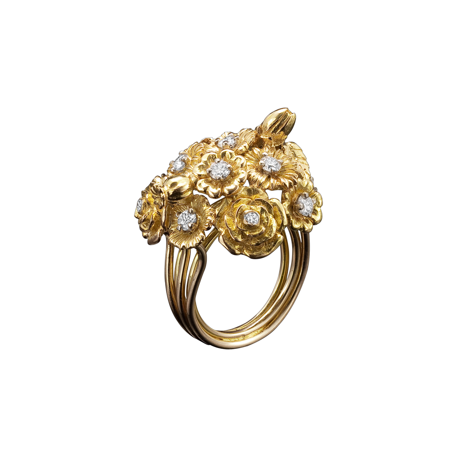 Posy Diamond Ring