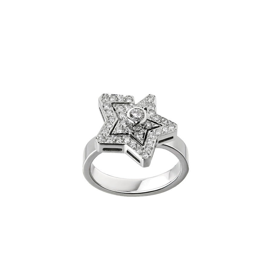 Spinner Star Baby Diamond Ring