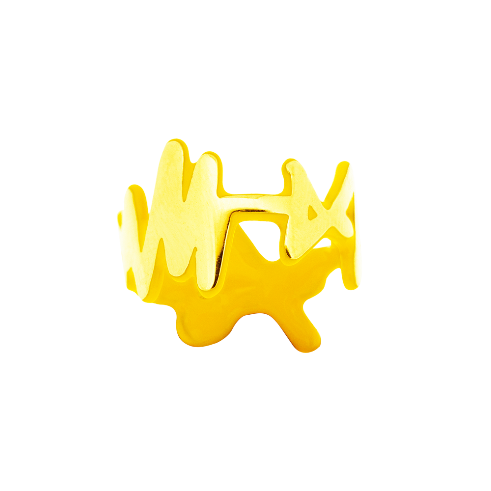 Scribbles Band Banana Yellow