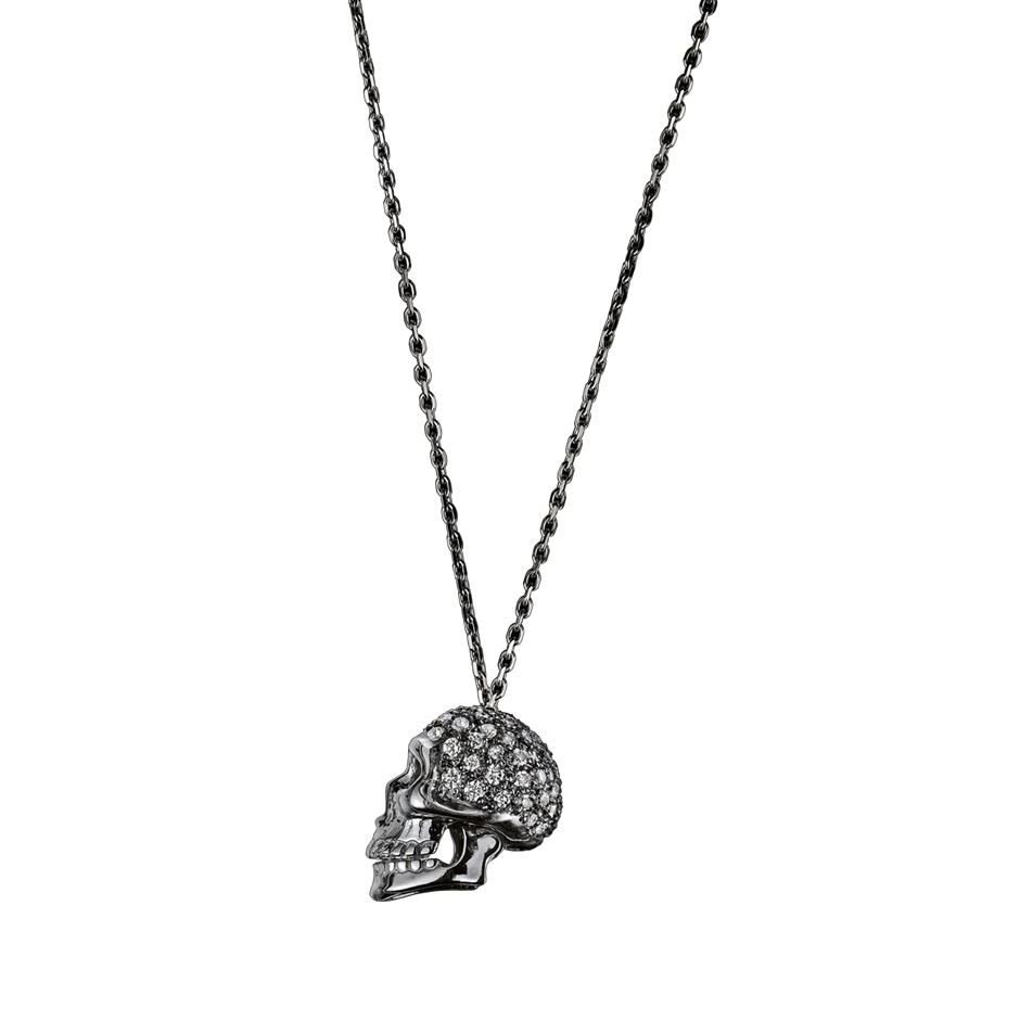 Diamond sales skull chain