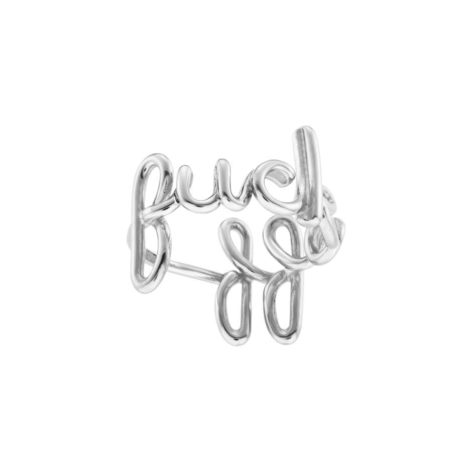 Fuck Off Written Ring