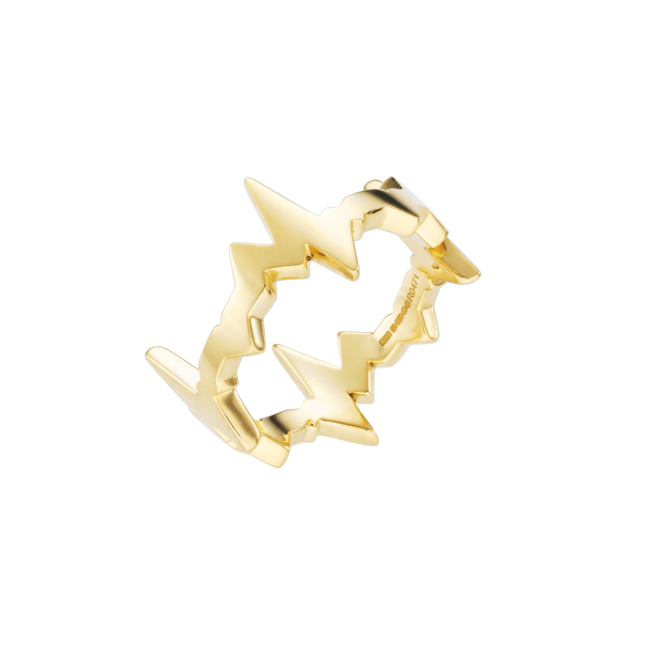 Heartbeat Ring - 18 Karat Gold - Solange Azagury-Partridge