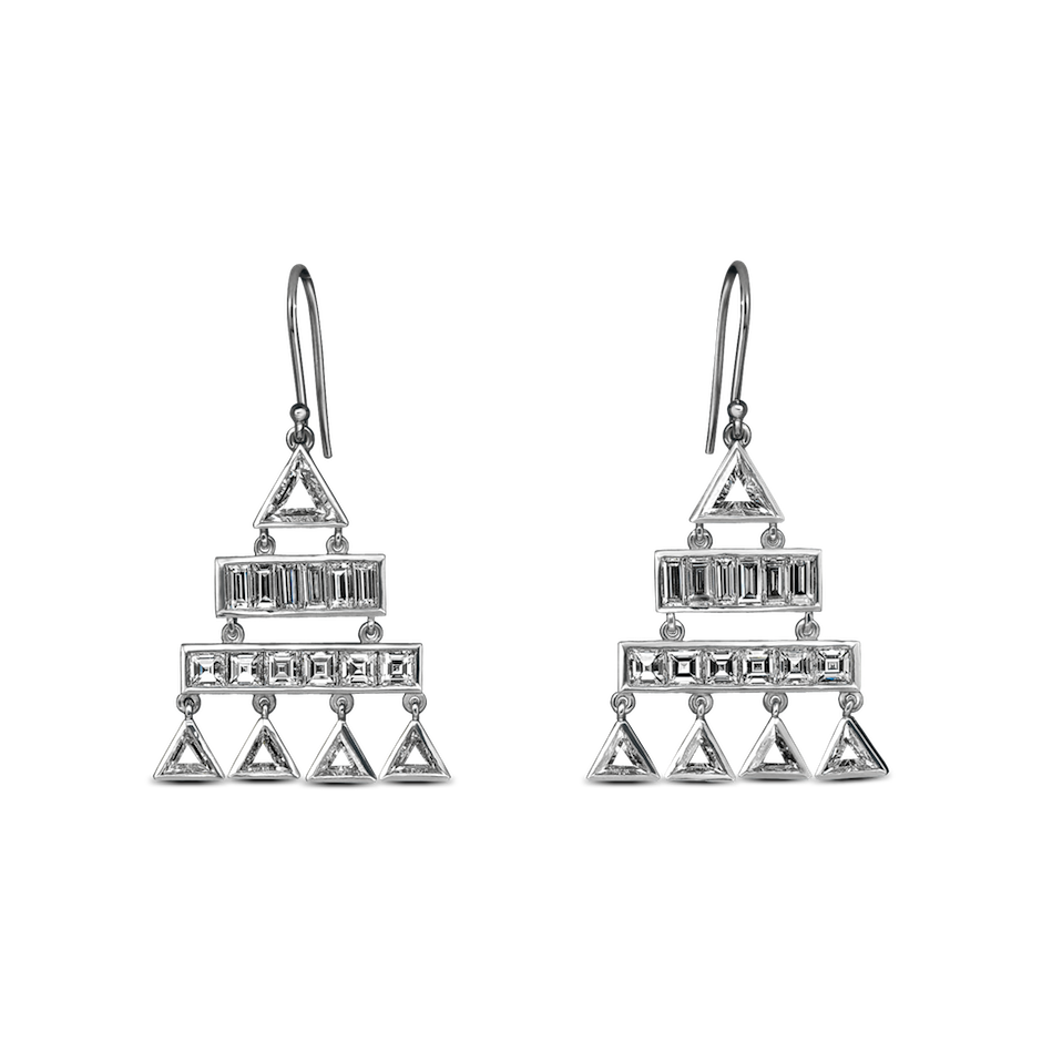Pyramid Earrings