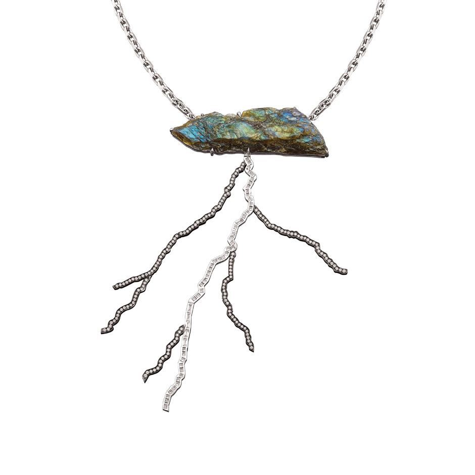 Storm Labradorite Necklace