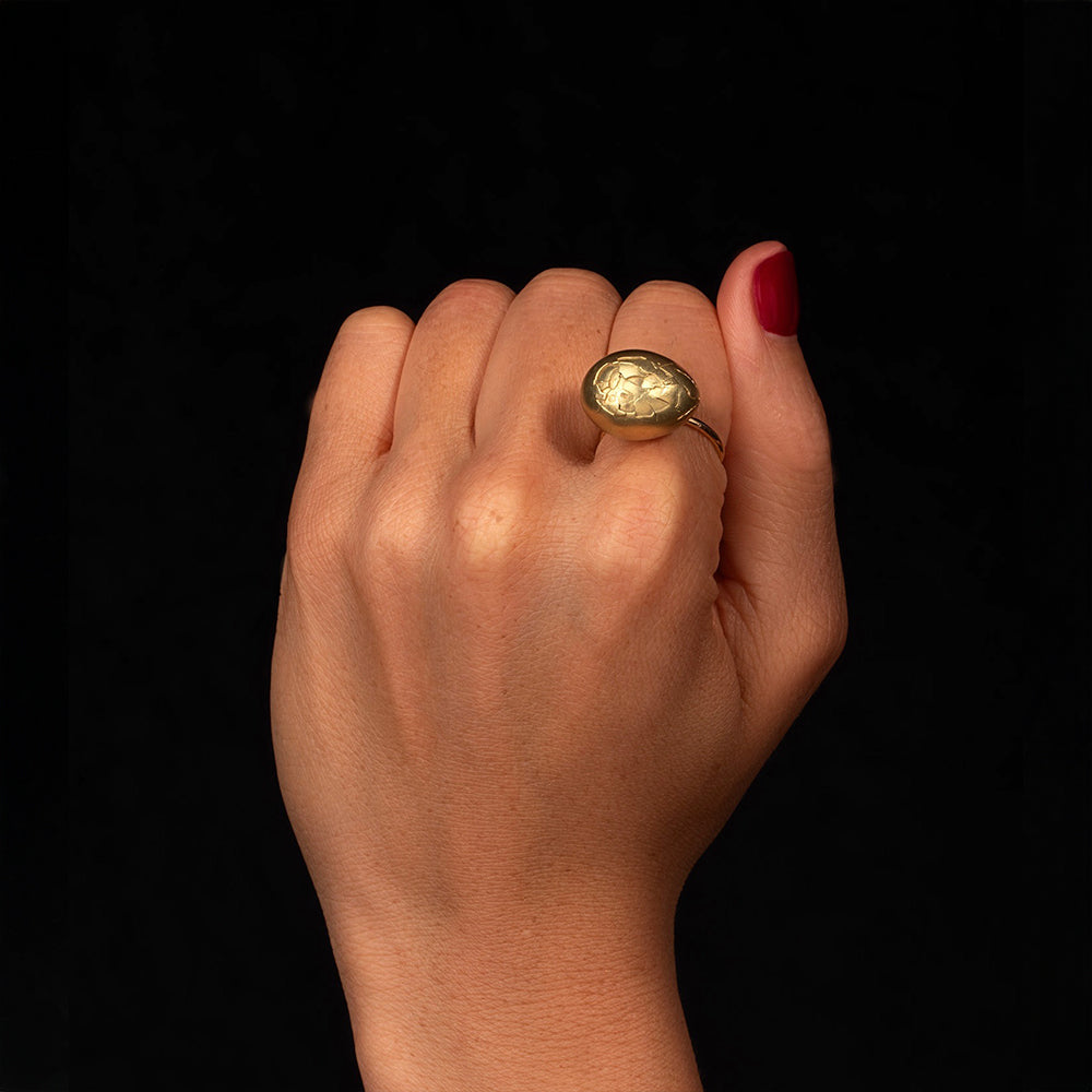 Golden Egg Ring