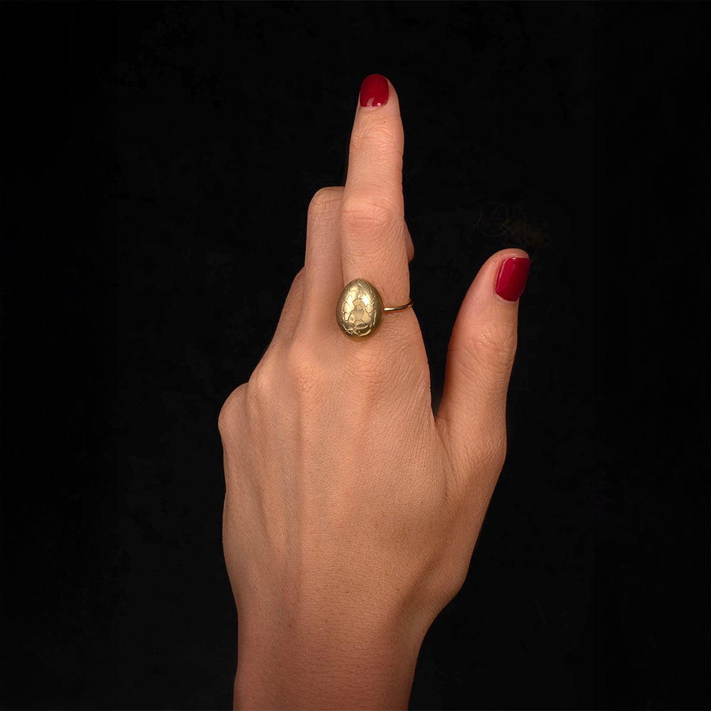Golden Egg Ring