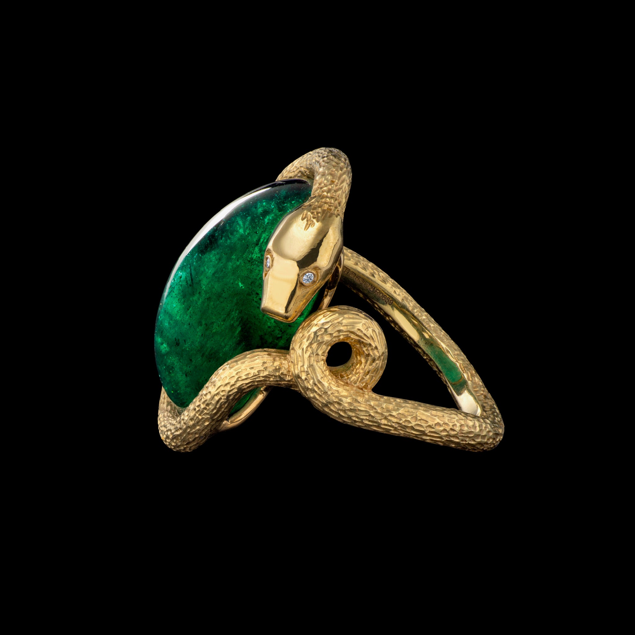 Treasure Emerald Ring