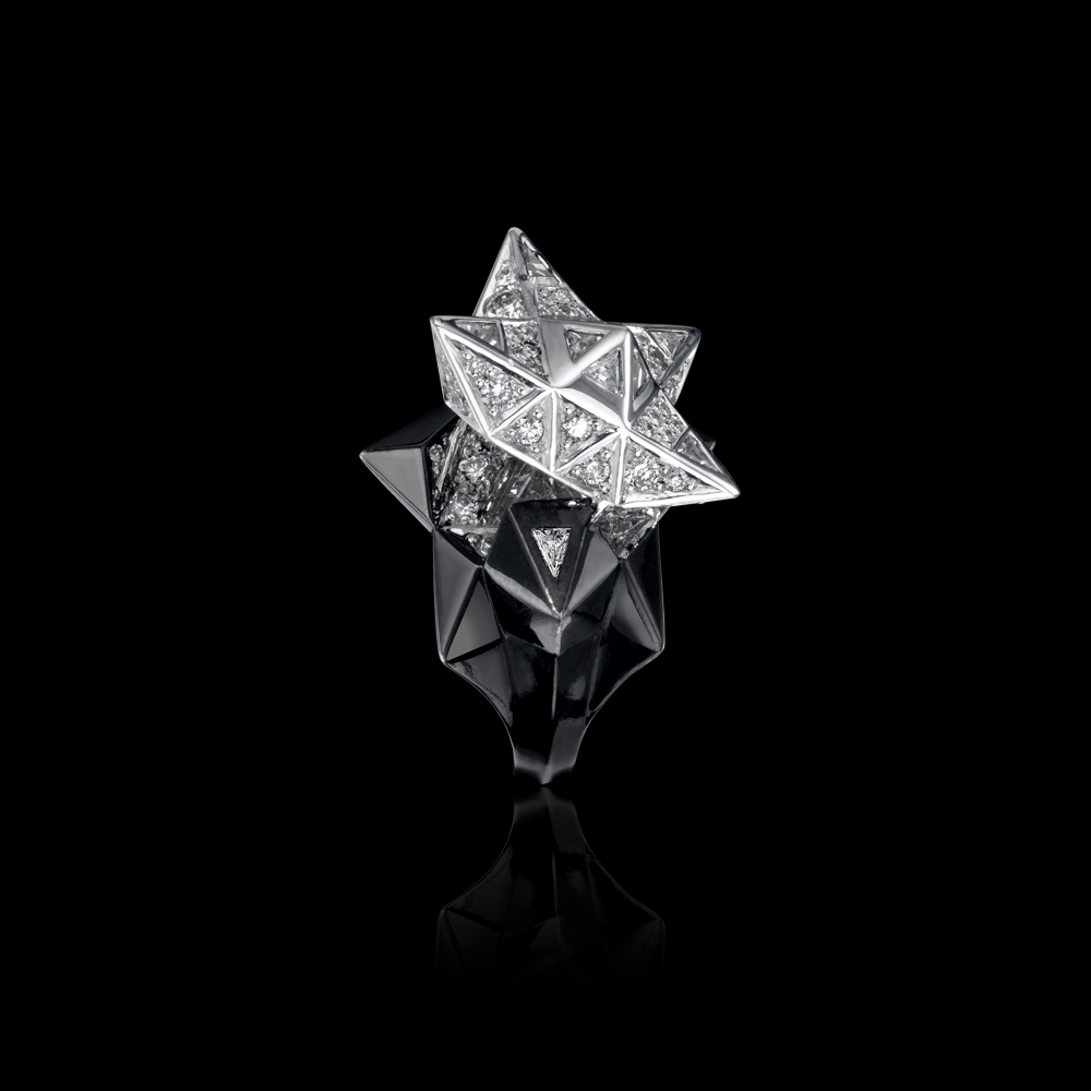 50:50 Platonic Star Ring