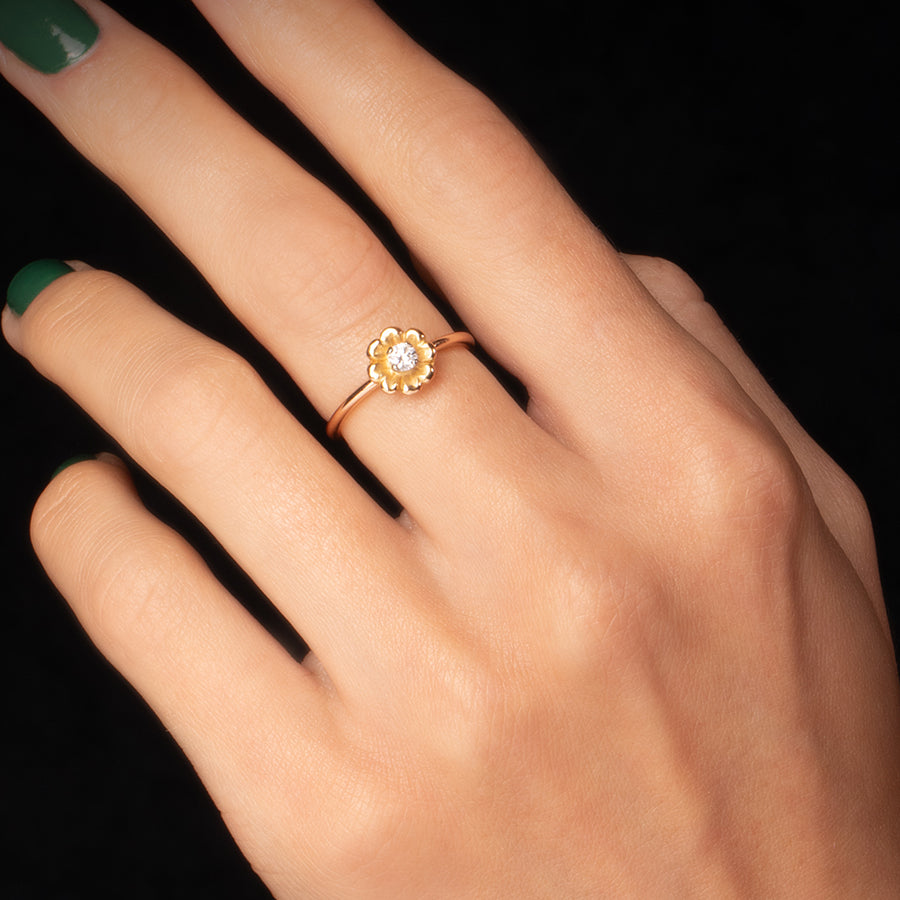 Posy Flower ring