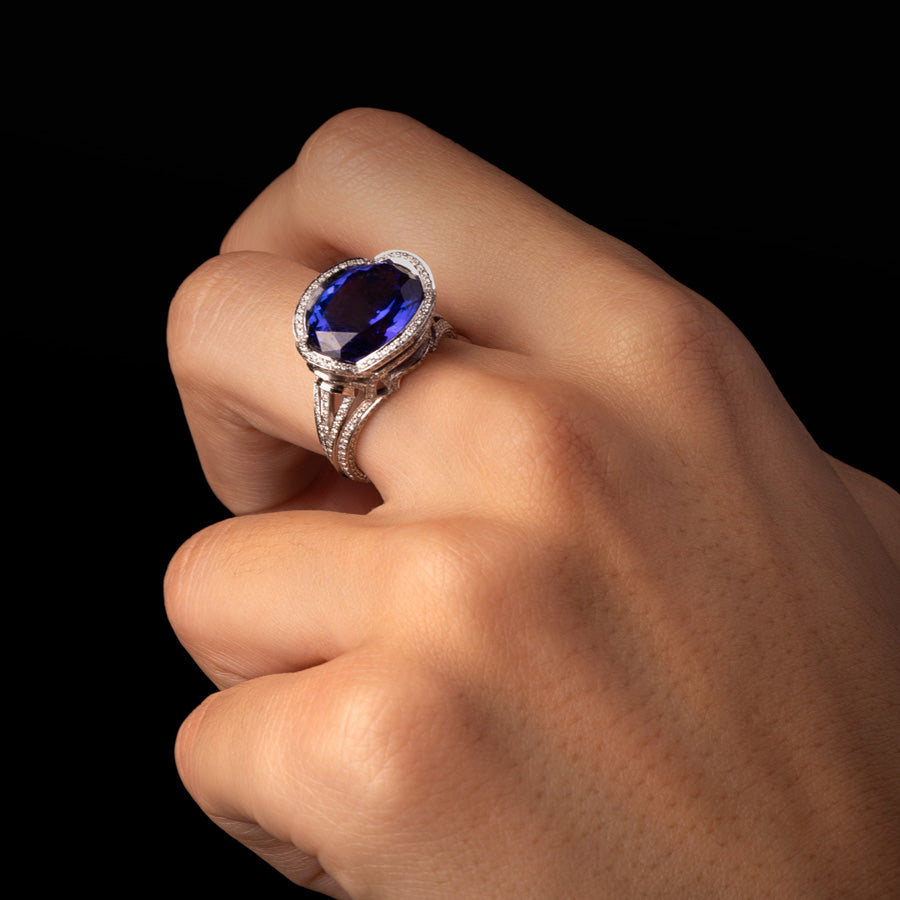 Beauty Tanzanite Ring