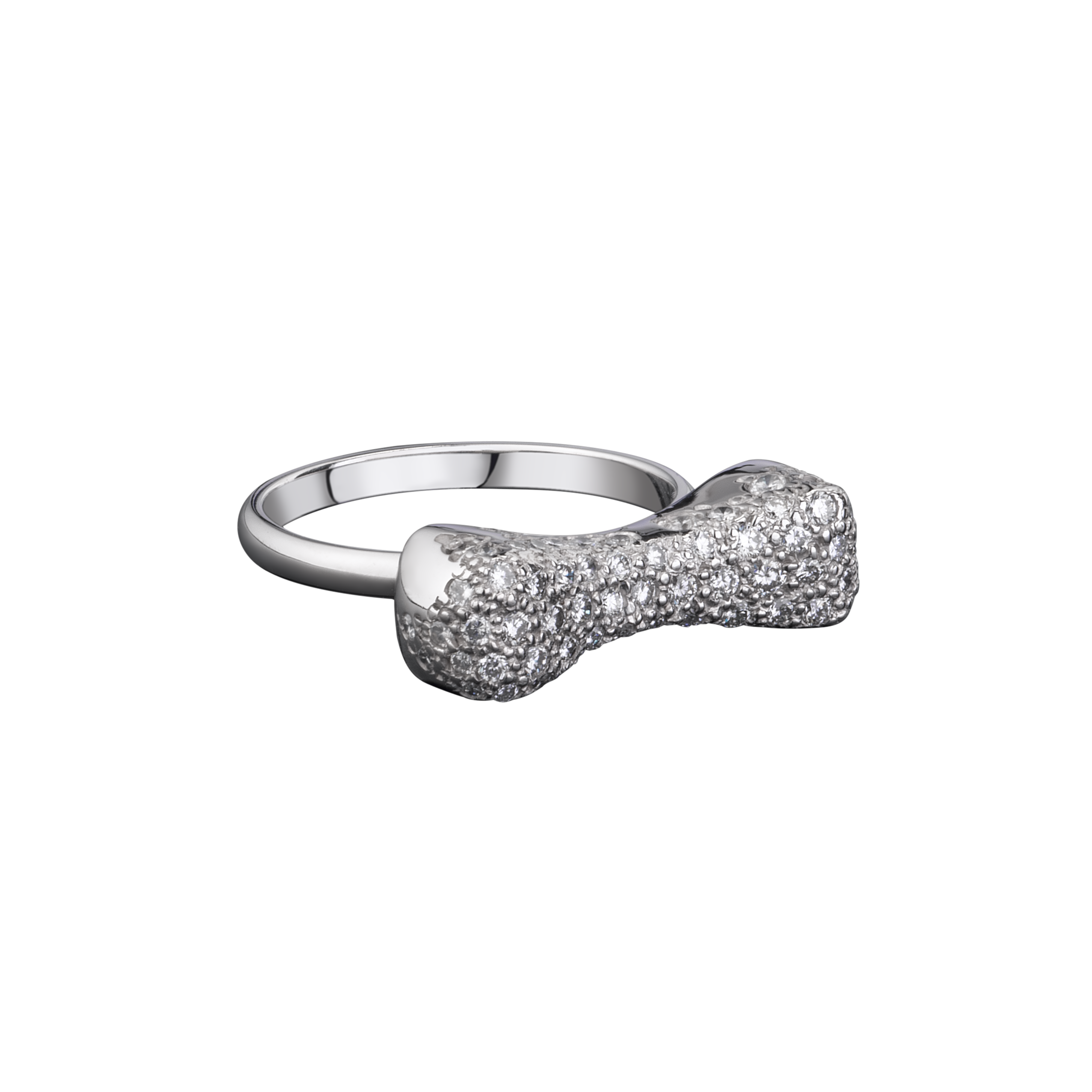 Bow Tie Diamond Pave