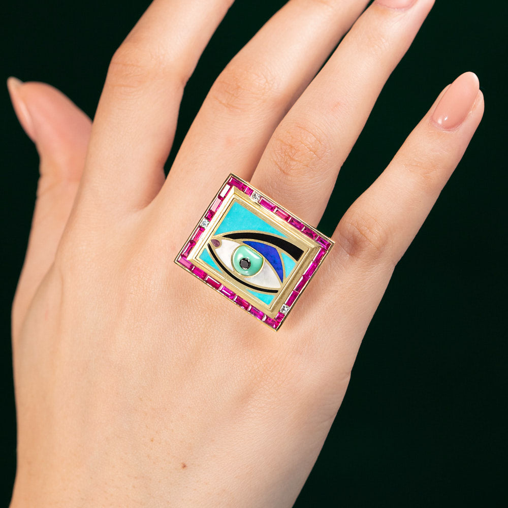 Cosmic Eye Ring