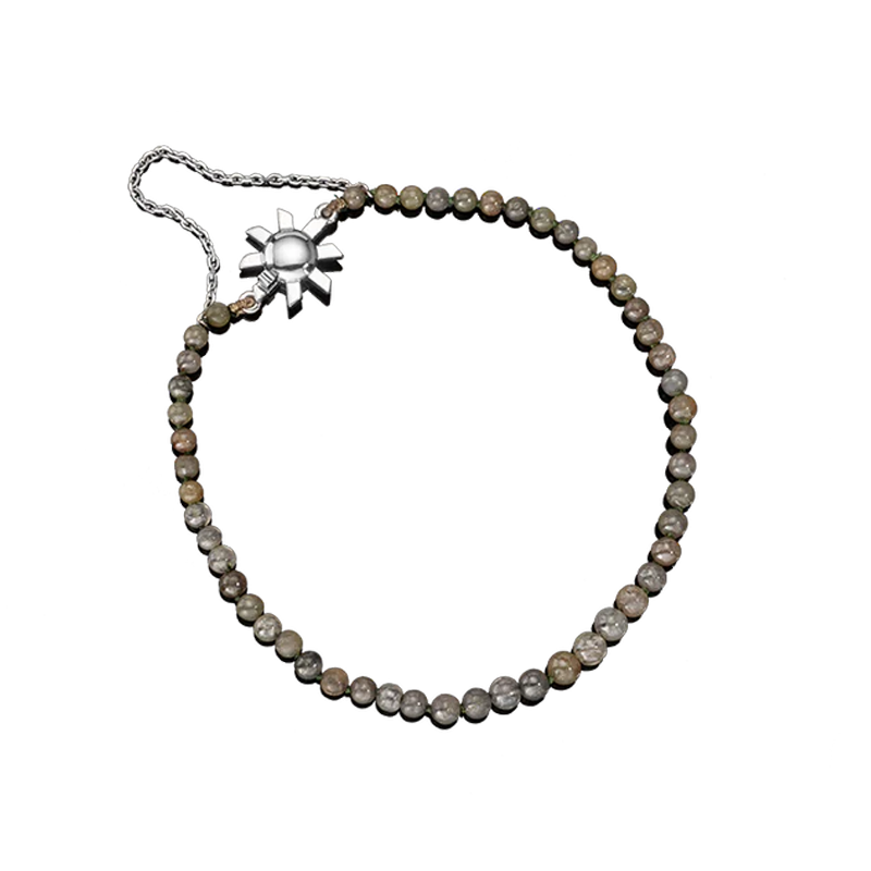 Friendship Milky Moon Small Beaded Bracelet