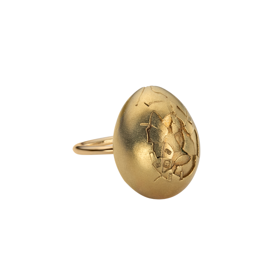 Golden Egg Ring