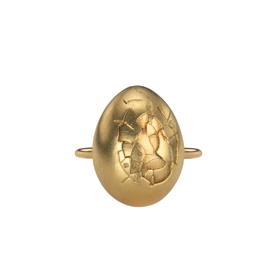 Golden Egg Ring