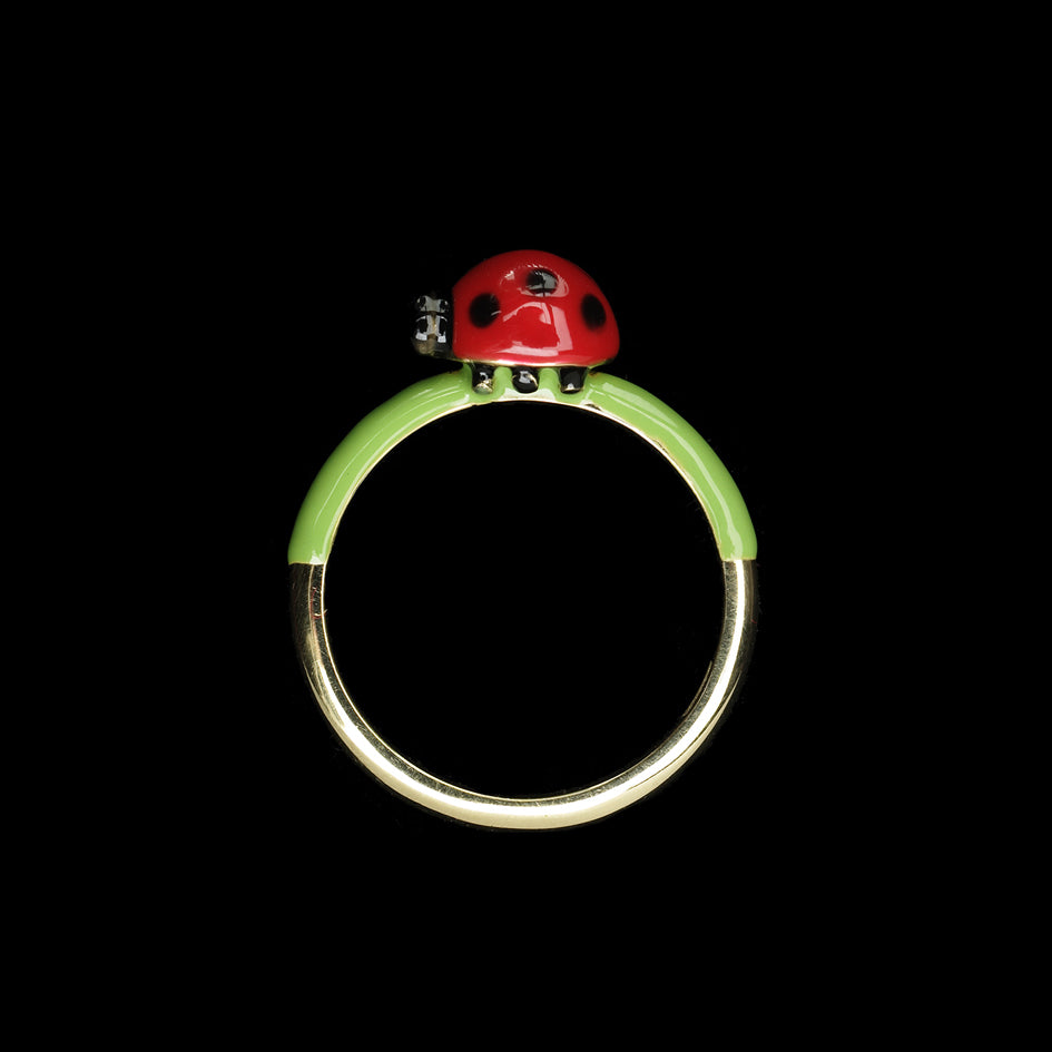 Ladybird ring on sale