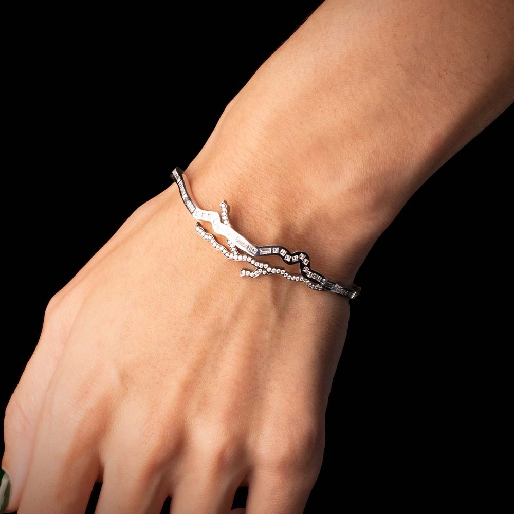 Lightning Bolts Bangle