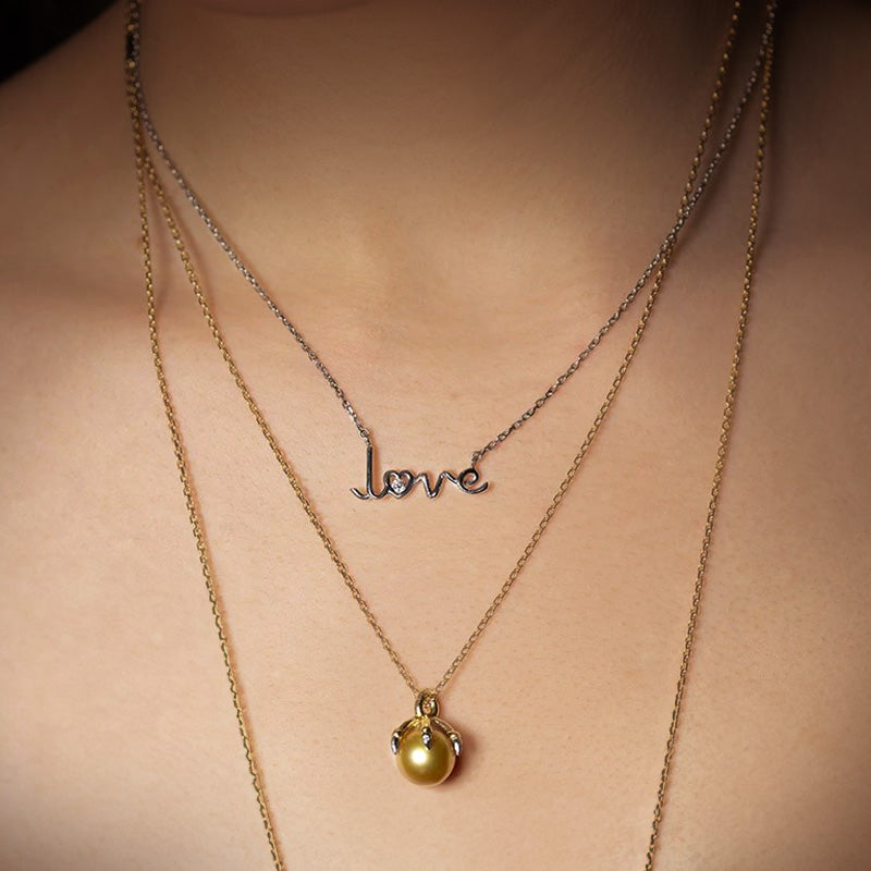 Love Written Pendant