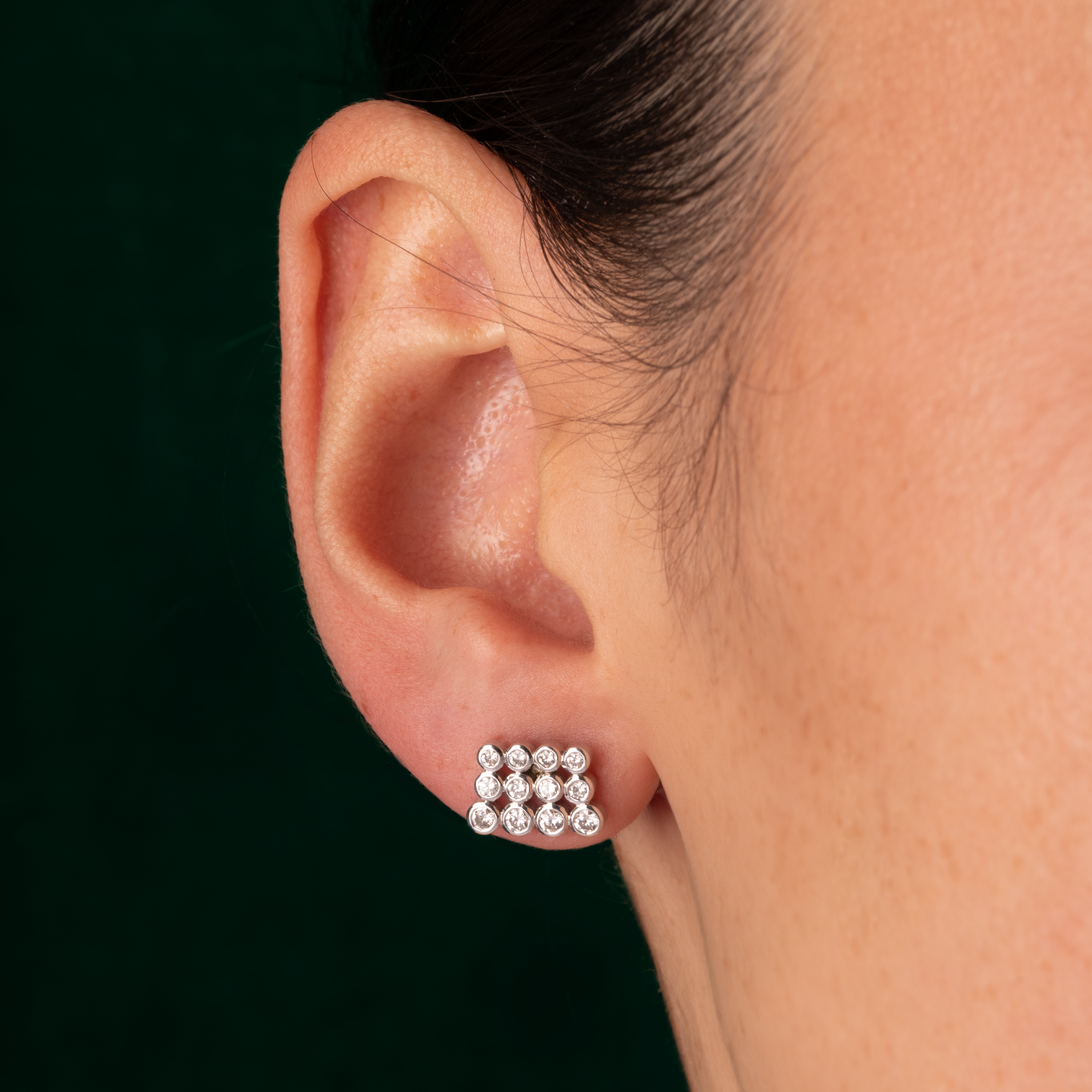 Magic Number Diamond Earring