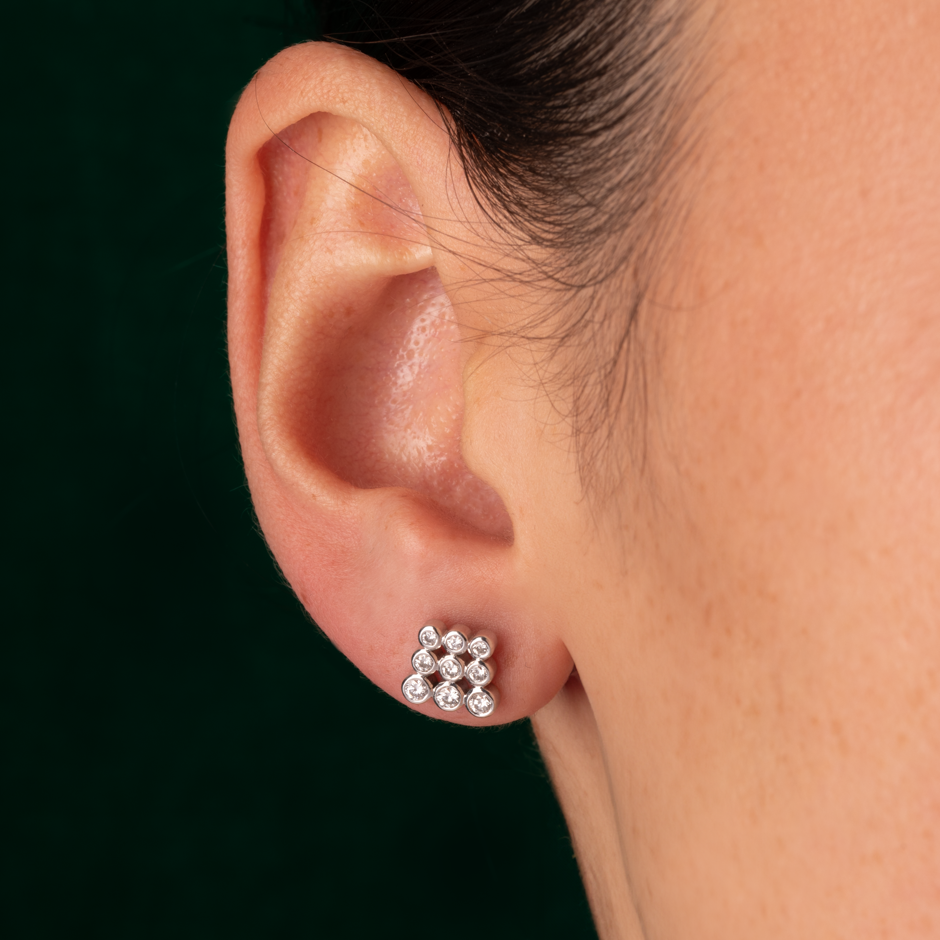 Magic Number Diamond Earring