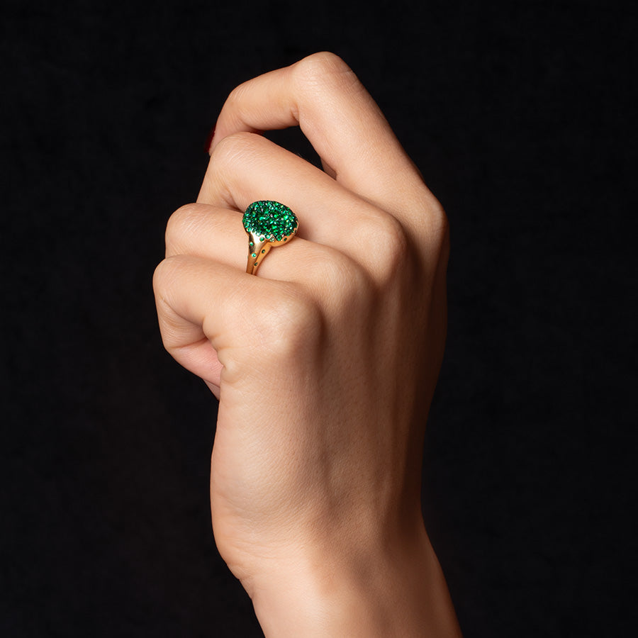 Mardi Emerald Ring