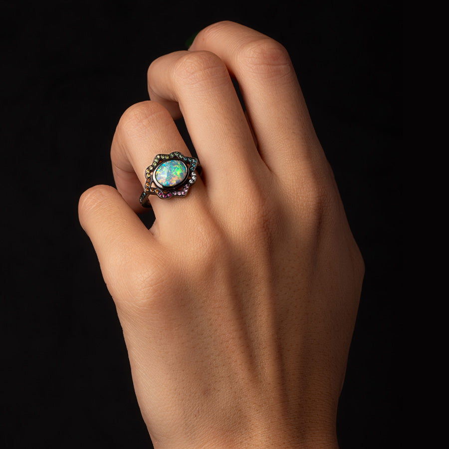 Nova Opal Ring