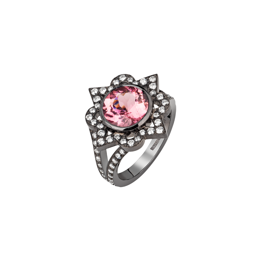 Nova Pink Tourmaline Ring