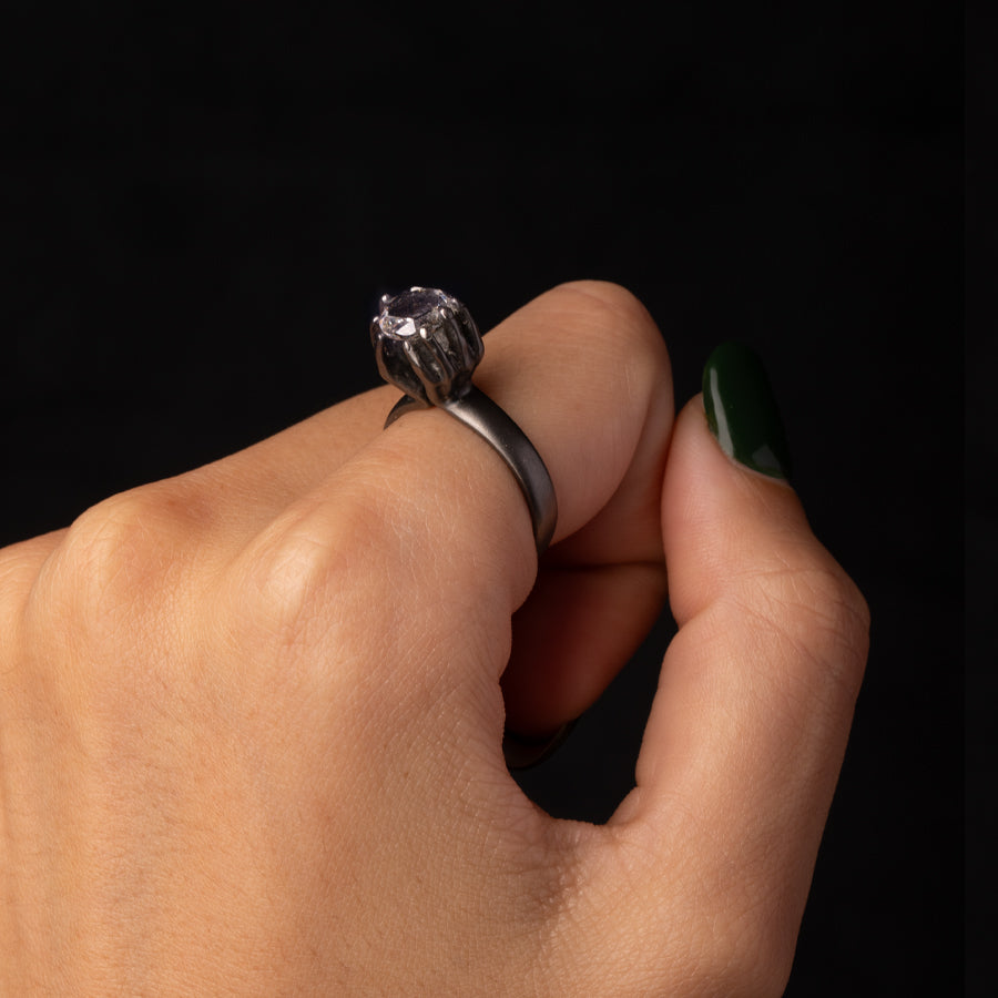 Offering Rose Cut Diamond Ring