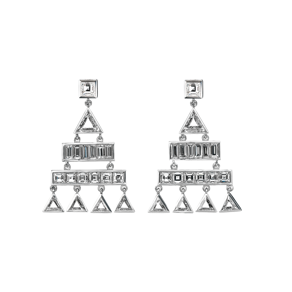 Pyramid Earrings