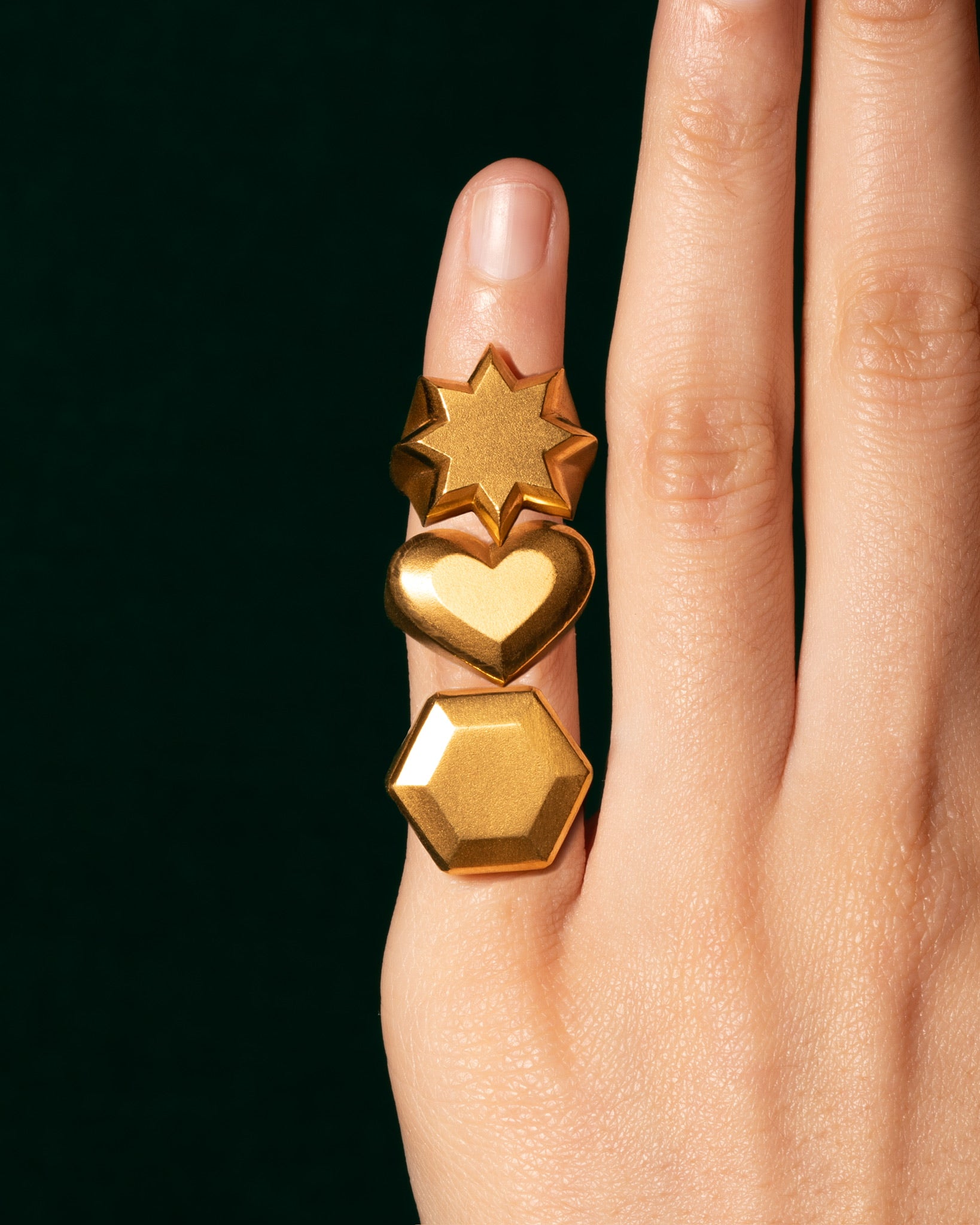 Shapeshifter Hexagon Ring