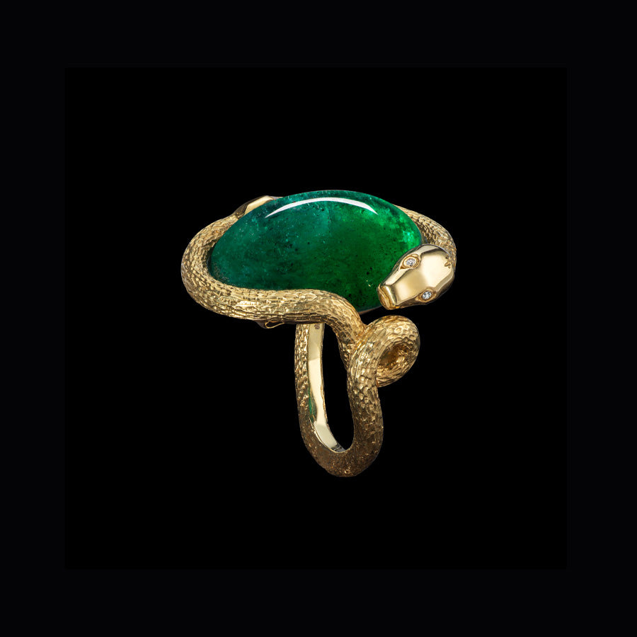Treasure Emerald Ring