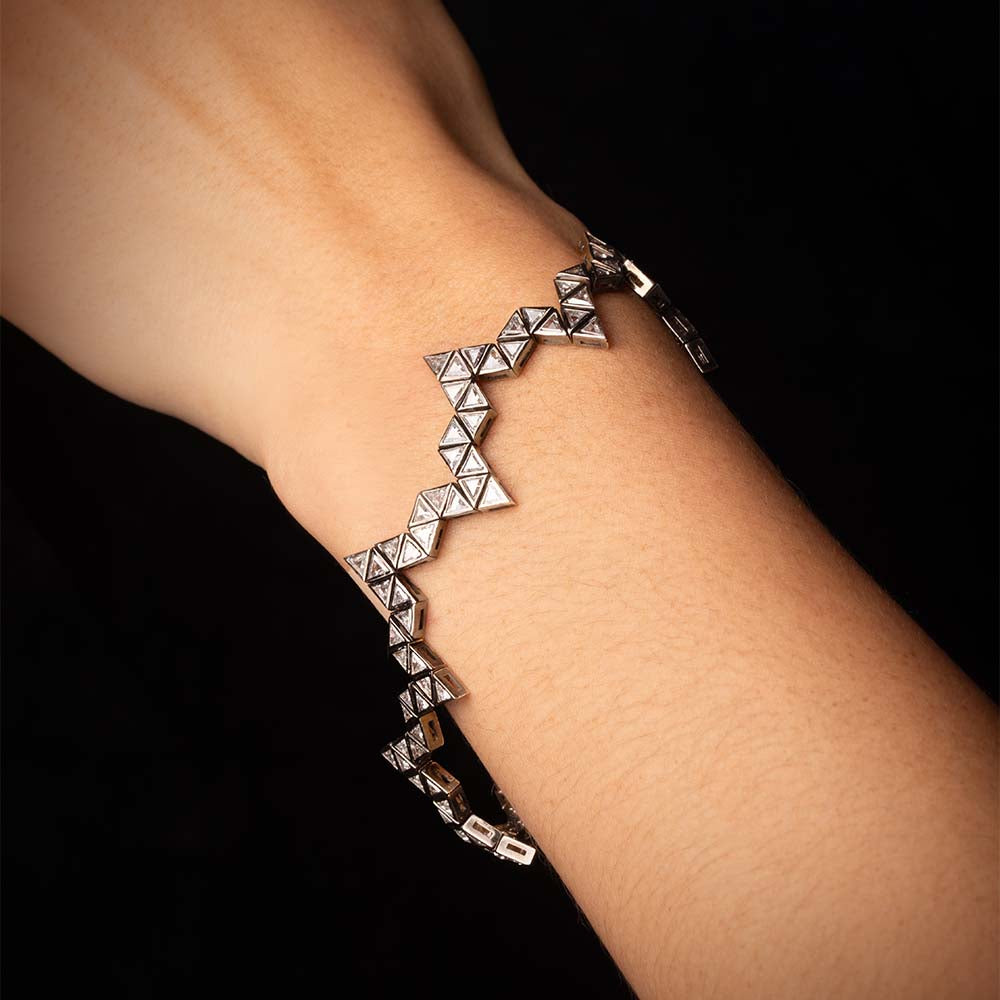 Triangle Diamond Bracelet