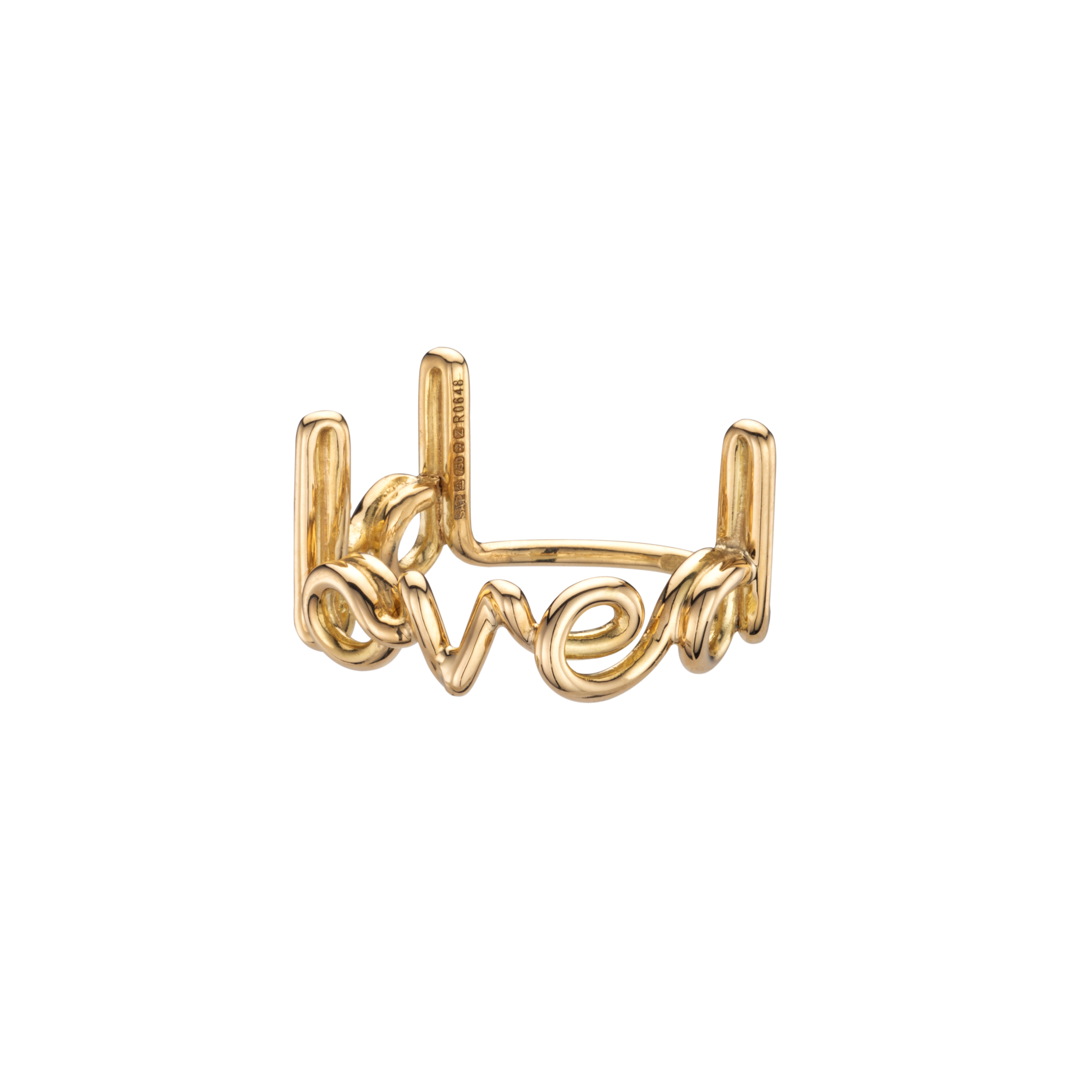 Beloved Written Ring