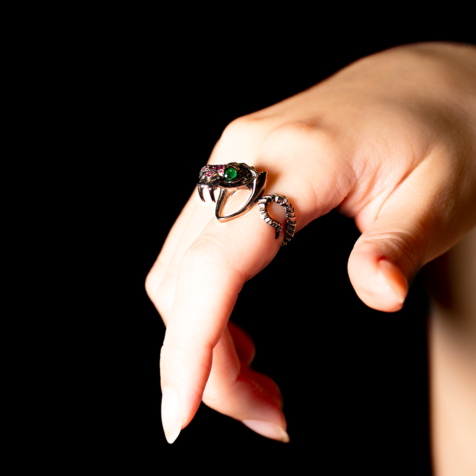 Slytherin 2025 snake ring